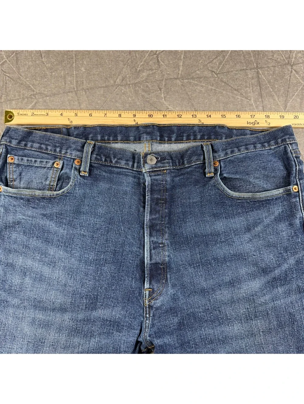 Levi's Jeans Men's 40x32 Blue 501 Original Fit